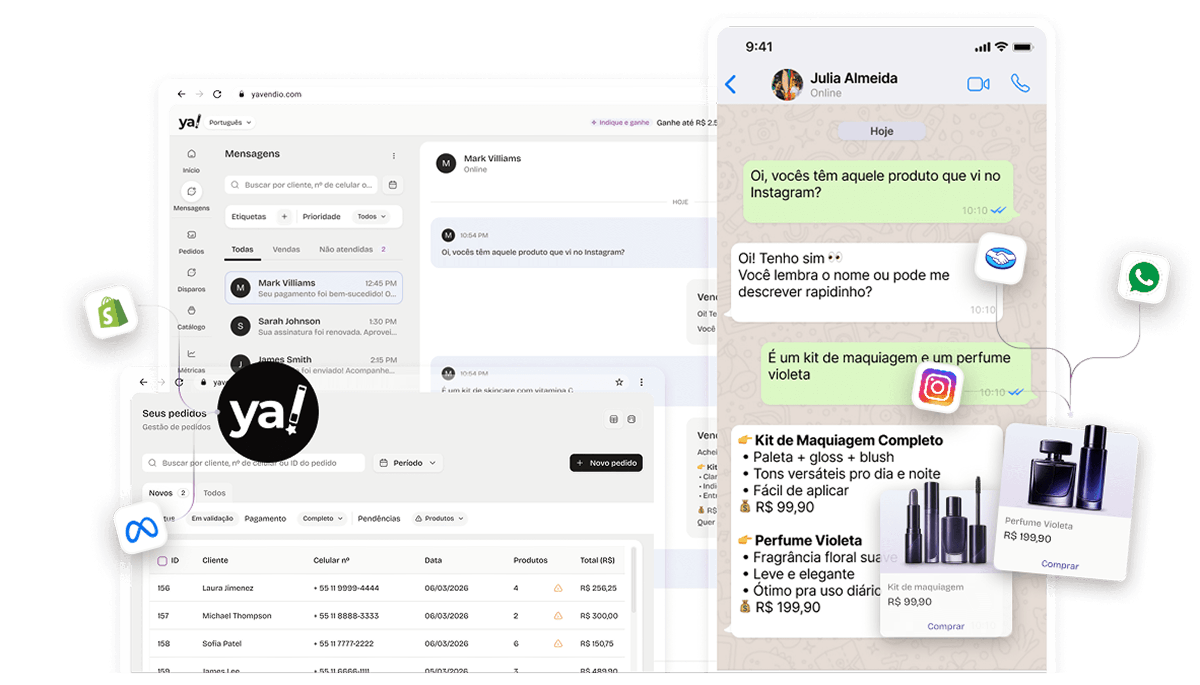 yavendió! platform — WhatsApp AI sales agent